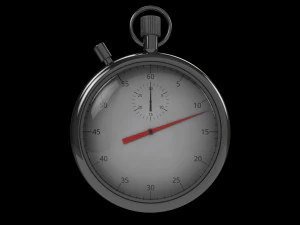 3d stopwatch 3D Model