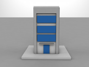 3d building icon Modelo 3D