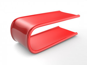 3d paper or money clip 3D Model