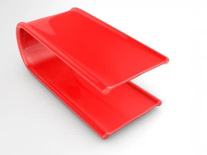 3d paper or money clip 3D Model
