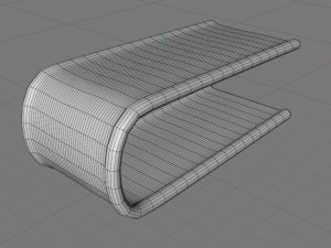 3d paper or money clip 3D 모델