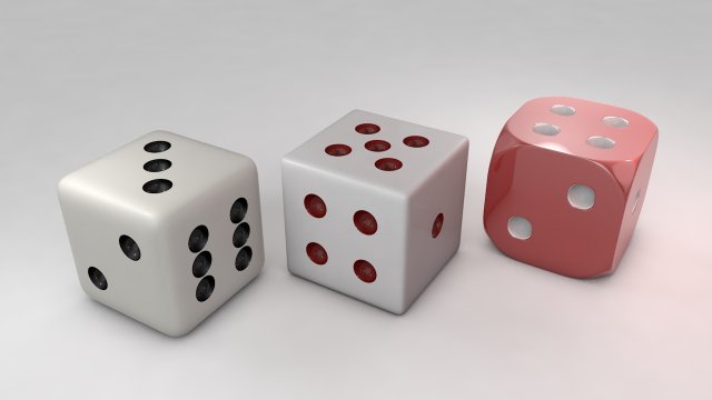 3d dice Modelo 3D .c4d .max .obj .3ds .fbx .stl .blend 