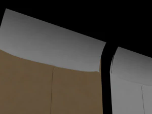 3d envelope with paper 3D Model