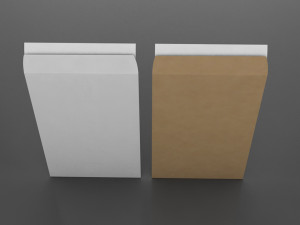 3d envelope with paper 3Dモデル