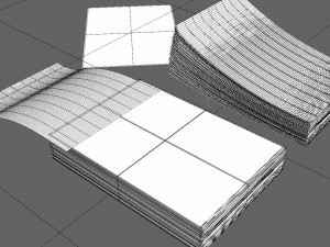 a4 paper bubdle 3D Модель