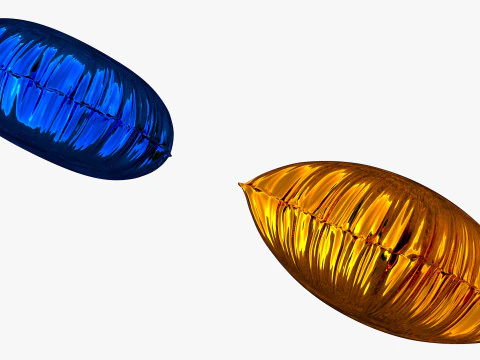 Foil Balloons 3D Model