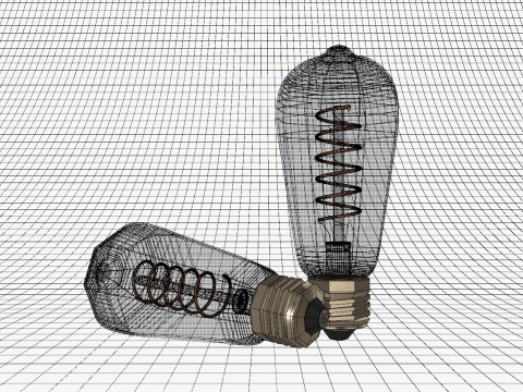 Edison Blub Modèle 3D