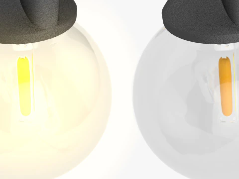 Garland Outdoor String Lights 3D Model