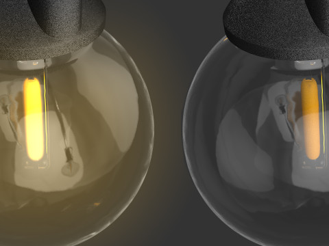 Garland Outdoor String Lights 3Dモデル