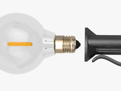 Garland Outdoor String Lights 3Dモデル