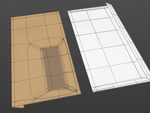Envelope Size DL Style Window WALLET Modelo 3D