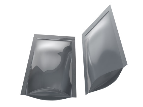 Zipper Storage Bag Stand Up Pouch Food Package 3D Model