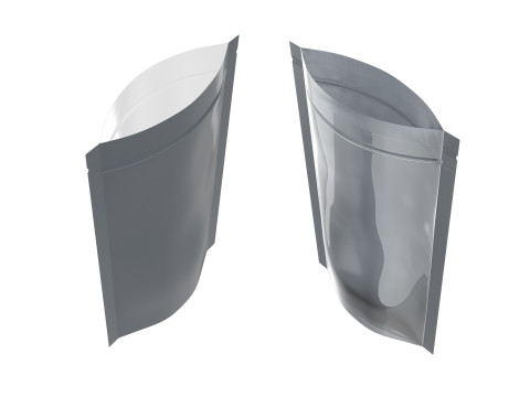 Zipper Storage Bag Stand Up Pouch Food Package 3D Model