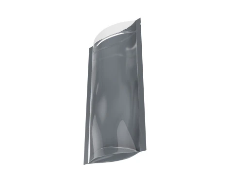Zipper Storage Bag Stand Up Pouch Food Package 3D Model