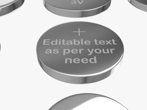 All Size Lithium Battery Cells Modelo 3D
