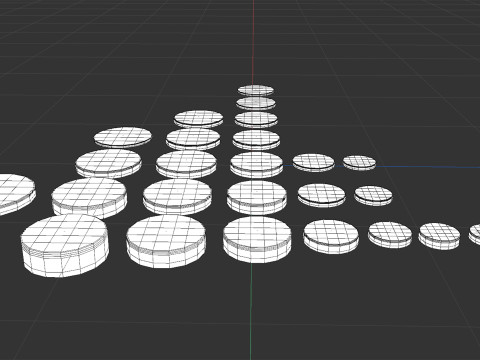 All Size Lithium Battery Cells Modelo 3D