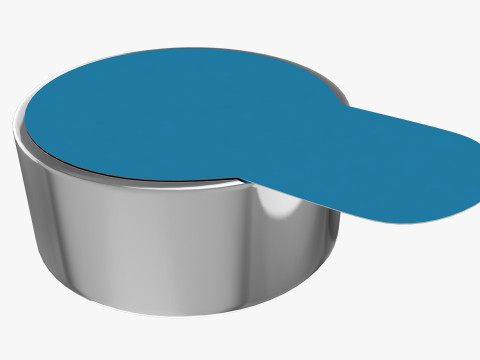 ALL Size Zinc Air Battery Cells Modelo 3D