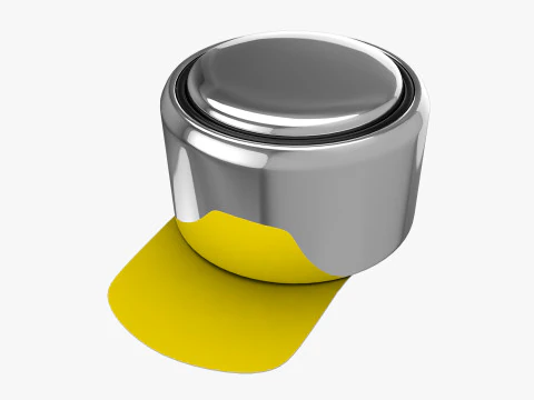 ALL Size Zinc Air Battery Cells 3D Model
