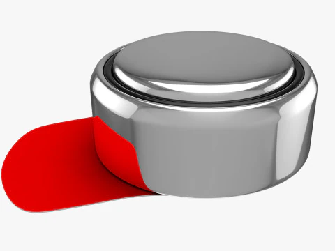 ALL Size Zinc Air Battery Cells 3D Model