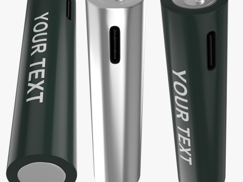 AAA Battery Cell with Type C USB Modelo 3D