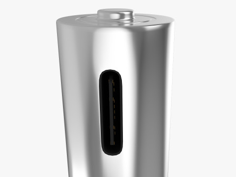 AAA Battery Cell with Type C USB Modelo 3D