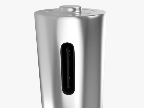 AAA Battery Cell with Type C USB 3D Model