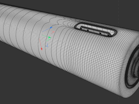 AAA Battery Cell with Type C USB Modelo 3D