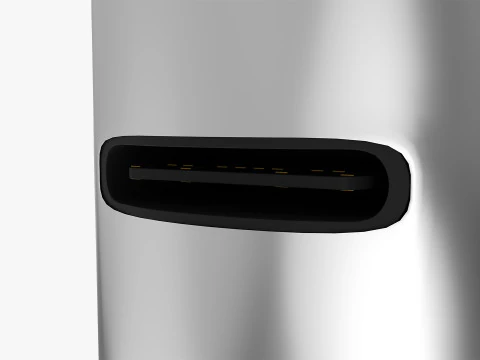 AA Battery Cell with Type-C USB 3D Model