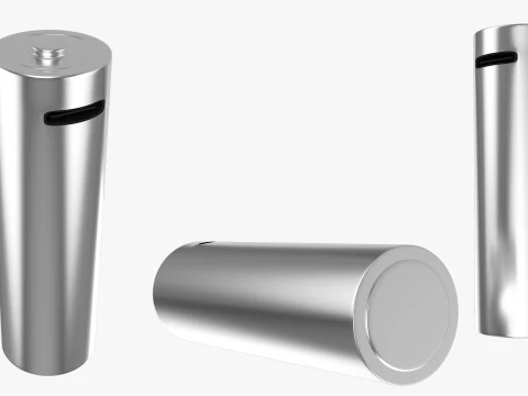 AA Battery Cell with Type-C USB 3D Model