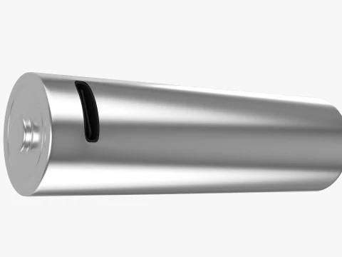 AA Battery Cell with Type-C USB 3D Model