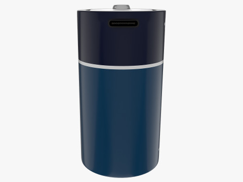 C Battery Cell with Type C USB 3D Modell