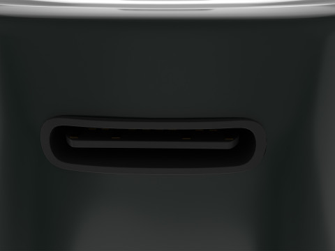 D Battery Cell with Type C USB 3D Modell