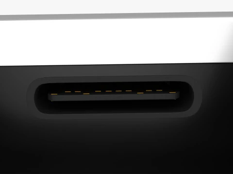Rechargeable 9 Volt Square Battery Type C Bottom New Design 3D Model