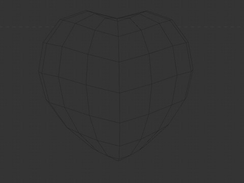 Heart with Heartbeat Animated 3D Модель