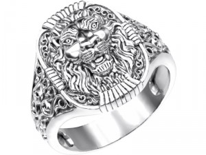 ring 001 lion 3D Print Model