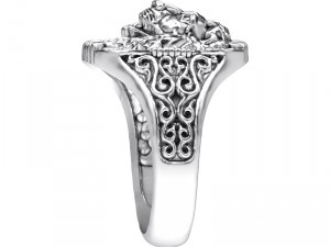 ring 001 lion 3D-Druckmodell