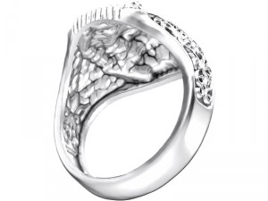 ring 001 lion 3D-Druckmodell
