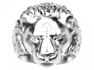 ring 002 lion 3D-Druckmodell