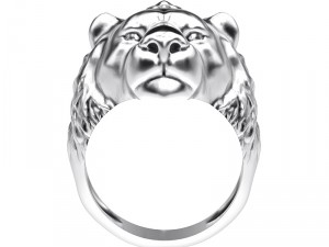 ring 002 lion 3D-Druckmodell