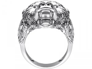 ring 003 bear 3D Print Model