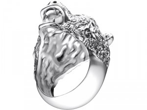 ring 003 bear 3D-printmodel