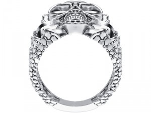 ring 004 skull 3D Принт Модель