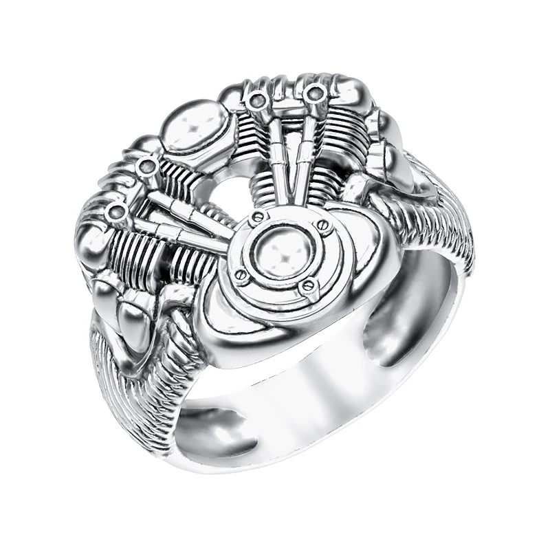 ring 006 engine 3D Print Model .c4d .max .obj .3ds .fbx .stl .blend 