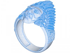 ring 007 injun 3D प्रिंट मॉडल