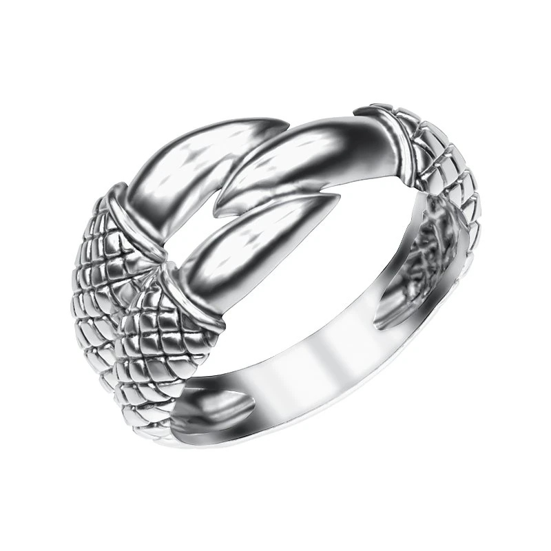ring 009 claw 3D Print Model .c4d .max .obj .3ds .fbx .stl .blend