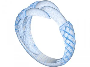 ring 009 claw 3D Print Model