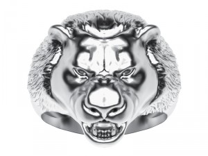 ring 010 lion 3D Принт Модель