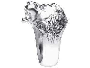 ring 010 lion 3D Print Model