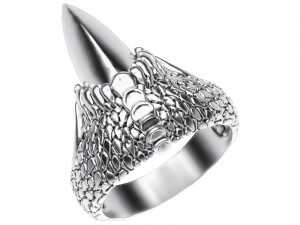 ring 011 claw 3D Print Model