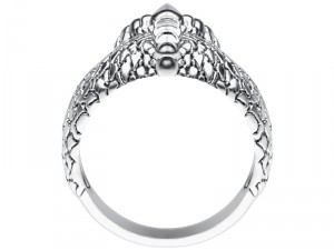 ring 011 claw 3Dプリントモデル